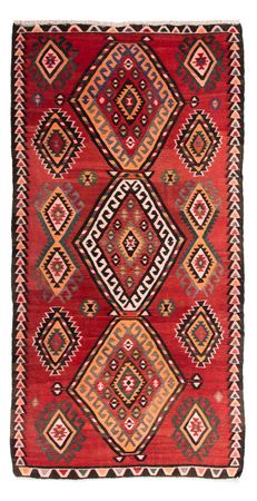 Tapete Kelim - Antigo - 330 x 175 cm - multicolorido