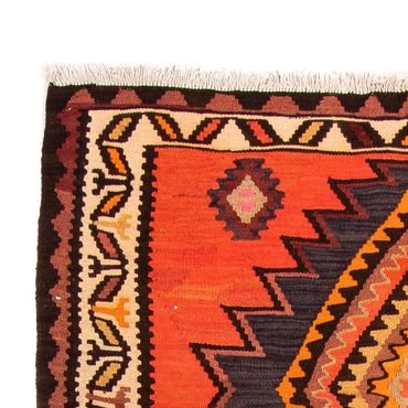 Corredor Tapete Kelim - Antigo - 275 x 140 cm - multicolorido