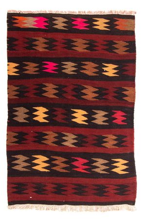 Tapete Kelim - Antigo - 117 x 77 cm - multicolorido