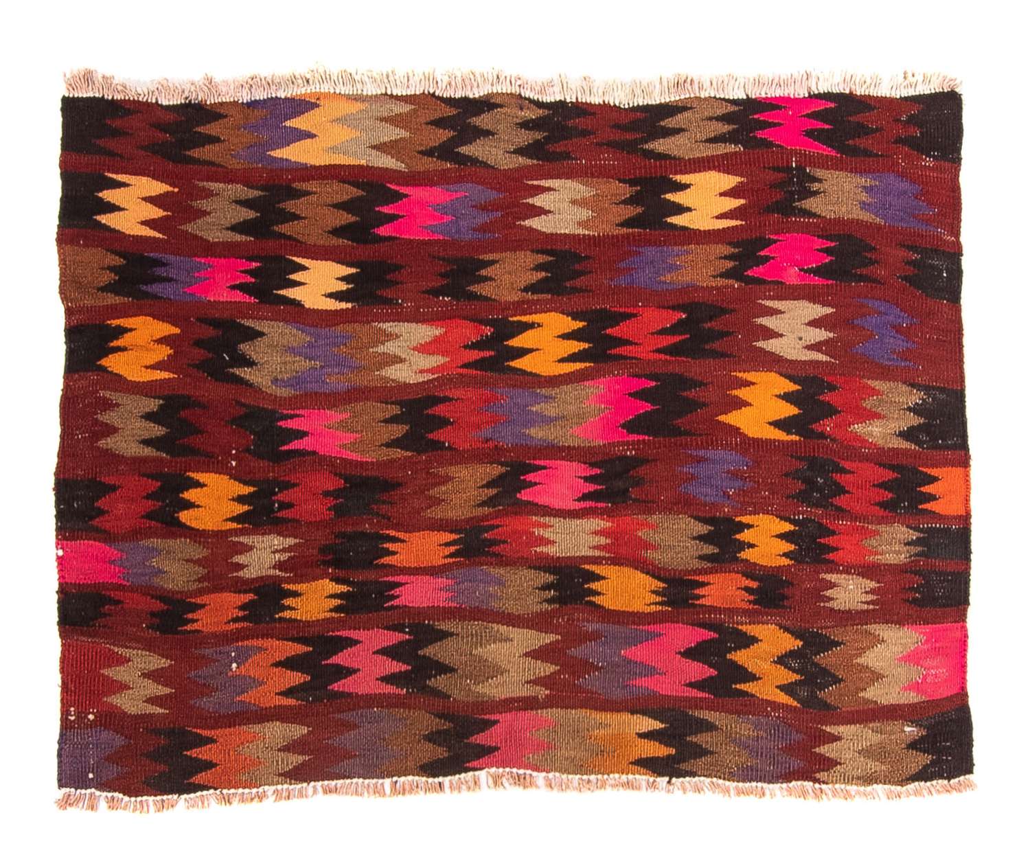 Kelim tapijt - Oud - 115 x 75 cm - veelkleurig