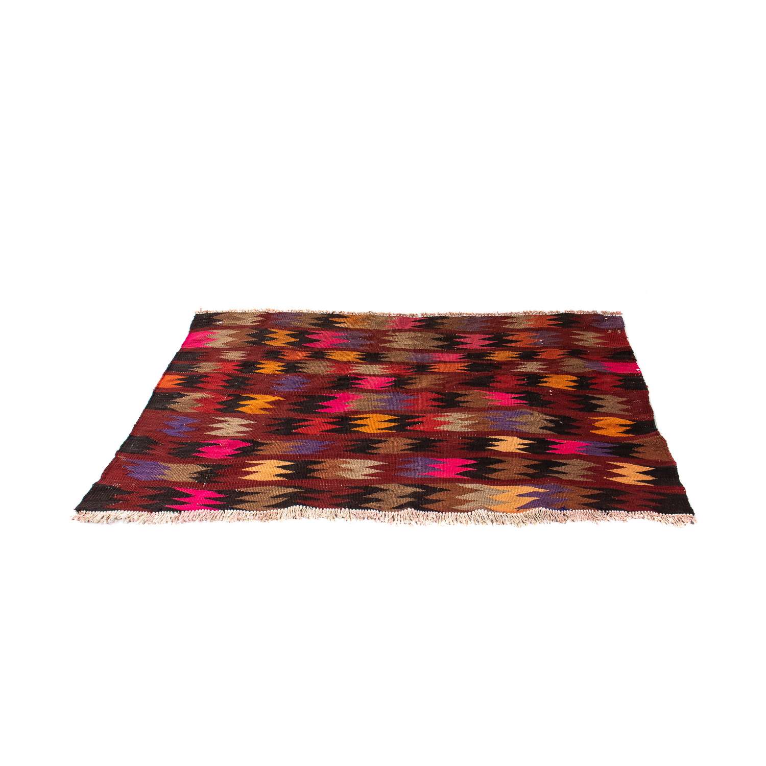 Kelimský koberec - Starý - 115 x 75 cm - vícebarevné