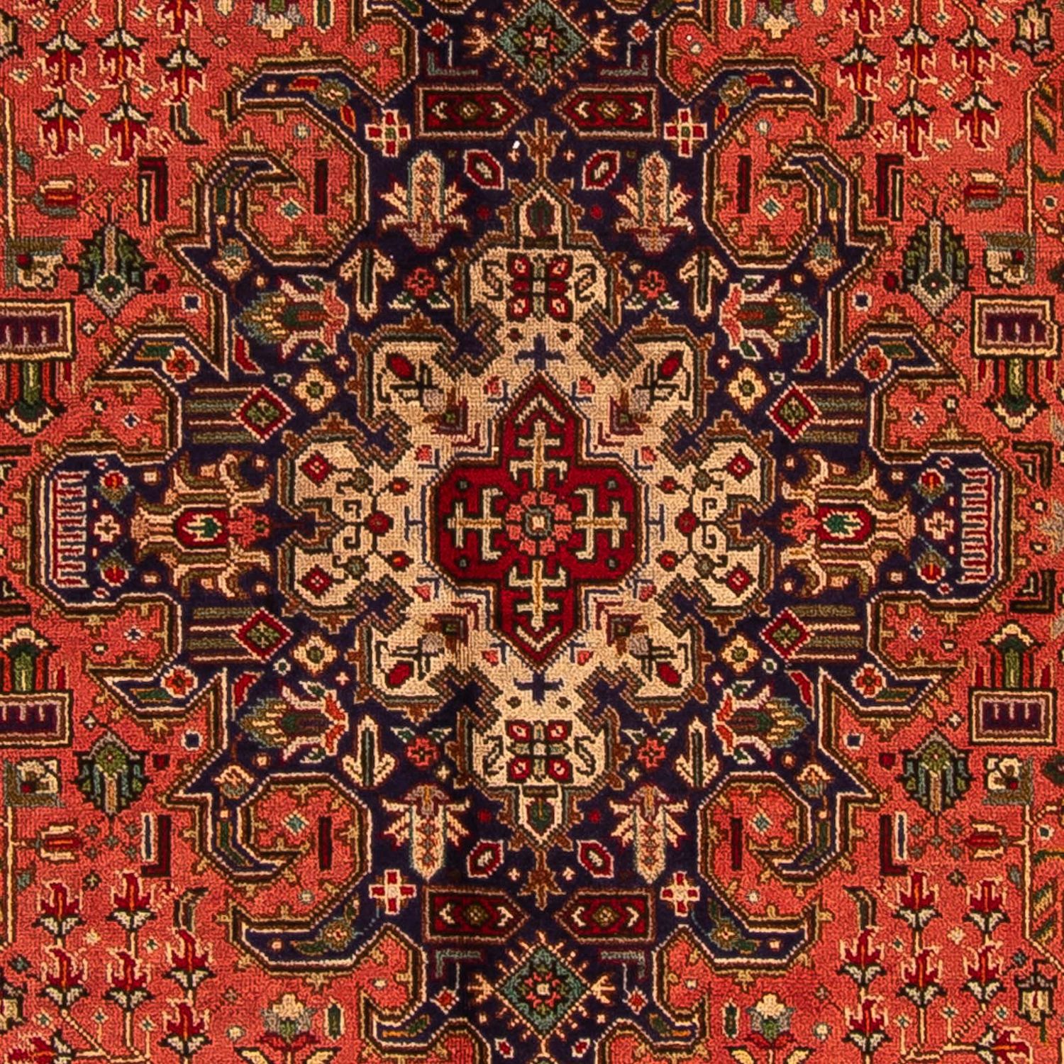 Tapete Persa - Tabriz - 295 x 195 cm - vermelho claro