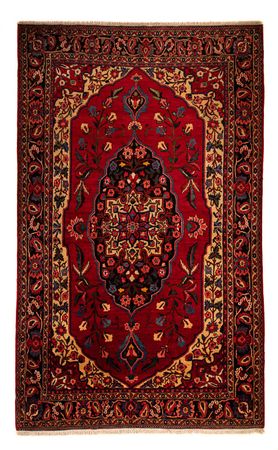 Alfombra persa - Nómada - 400 x 228 cm - rojo oscuro