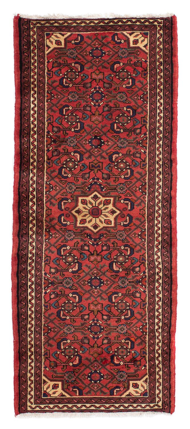 Corredor Tapete Persa - Nomadic - 192 x 70 cm - vermelho escuro