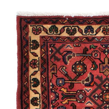 Tapis de couloir Tapis persan - Nomadic - 200 x 80 cm - rouge foncé