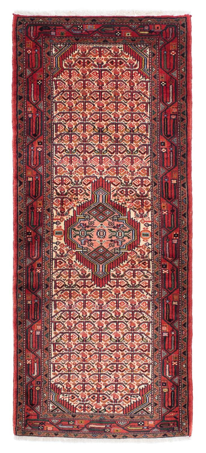 Runner Perser Rug - Nomadic - 207 x 86 cm - light red