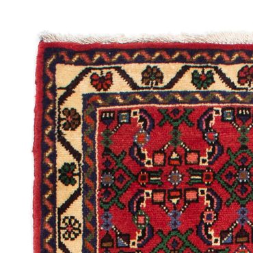 Tapis de couloir Tapis persan - Nomadic - 200 x 80 cm - rouge foncé