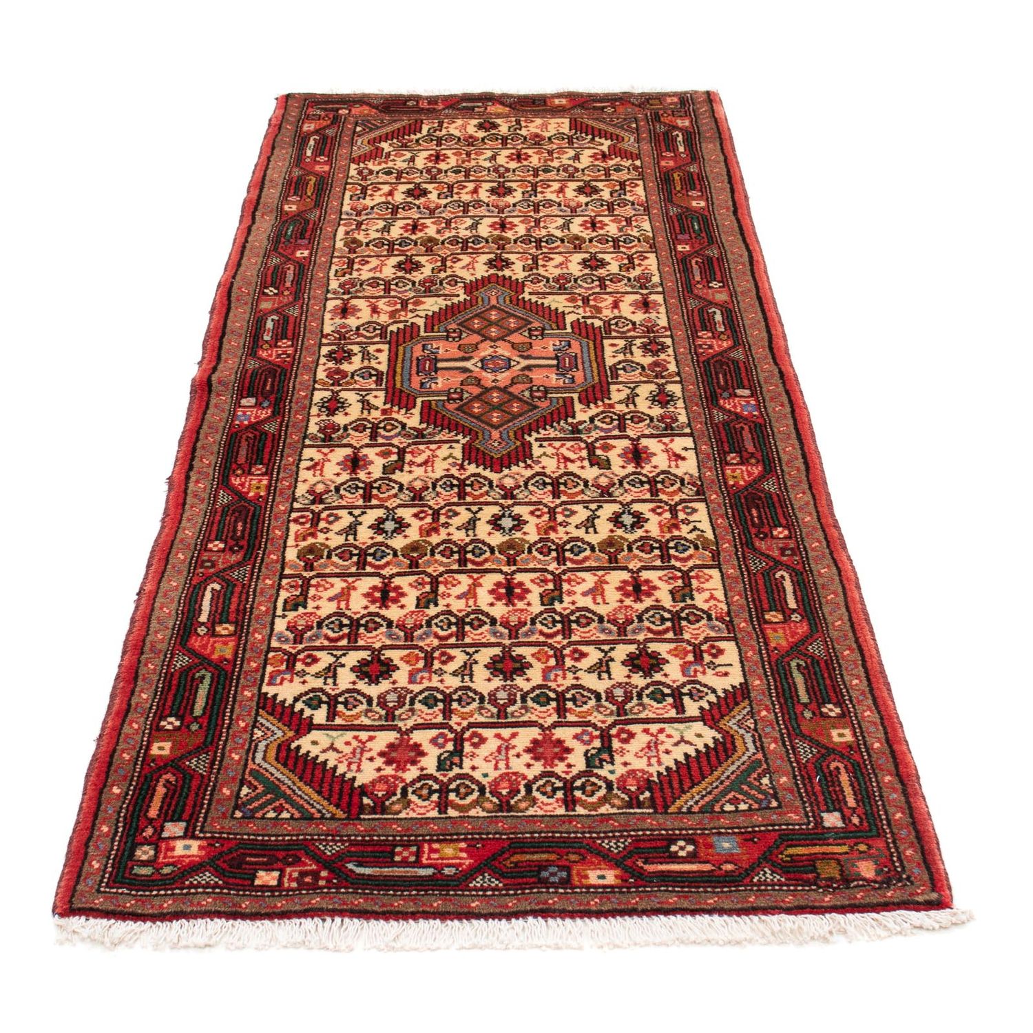 Loper Perzisch Tapijt - Nomadisch - 203 x 80 cm - beige