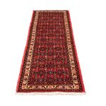 Tapis de couloir Tapis persan - Nomadic - 205 x 65 cm - rouge foncé