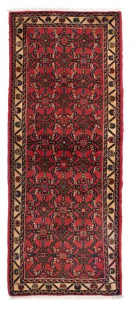 Tapis de couloir Tapis persan - Nomadic - 200 x 76 cm - rouge foncé