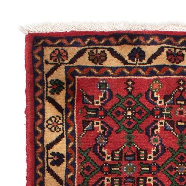 Tapis de couloir Tapis persan - Nomadic - 200 x 76 cm - rouge foncé