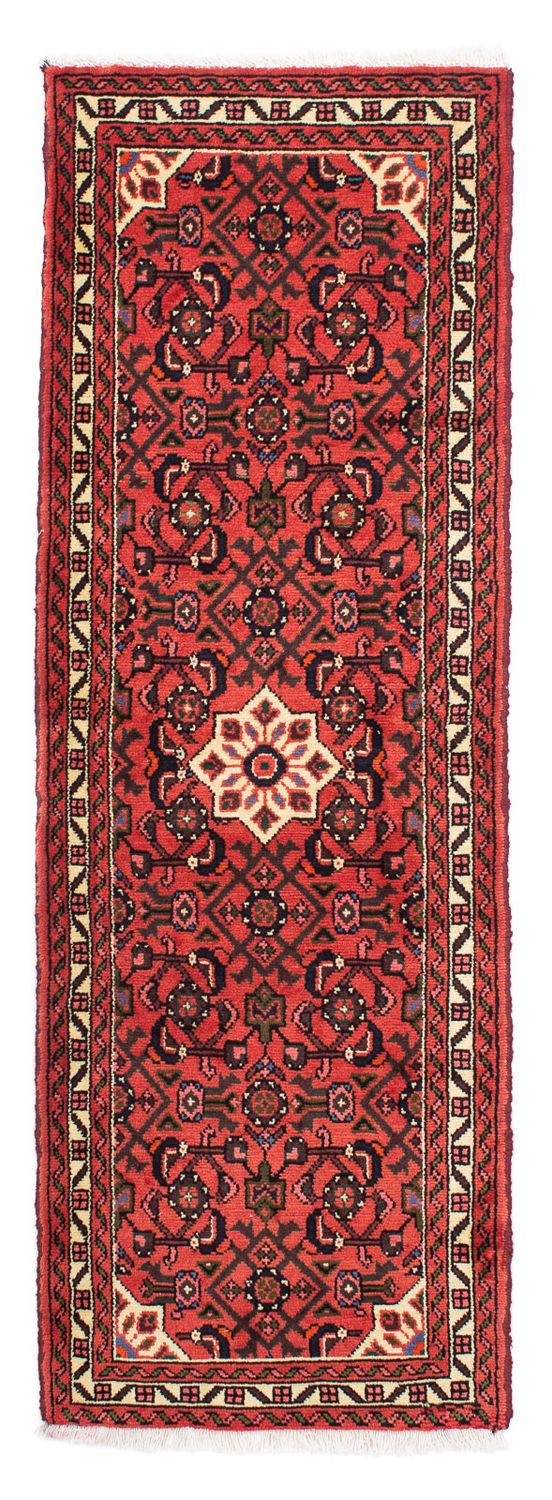 Tappeto corsia Tappeto Persero - Nomade - 196 x 68 cm - rosso scuro