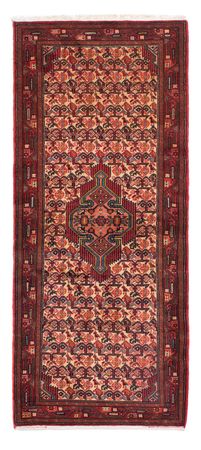 Tapis de couloir Tapis persan - Nomadic - 200 x 80 cm - rouge foncé