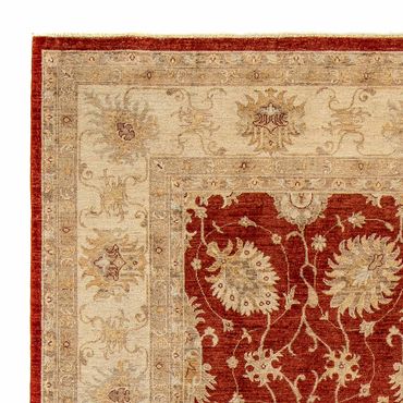 Tapis Ziegler - 295 x 249 cm - rouge foncé