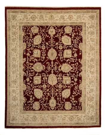 Tapis Ziegler - 296 x 242 cm - rouge foncé