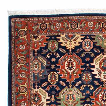 Tapis Gabbeh - Persan Kashkuli carré  - 205 x 200 cm - bleu foncé