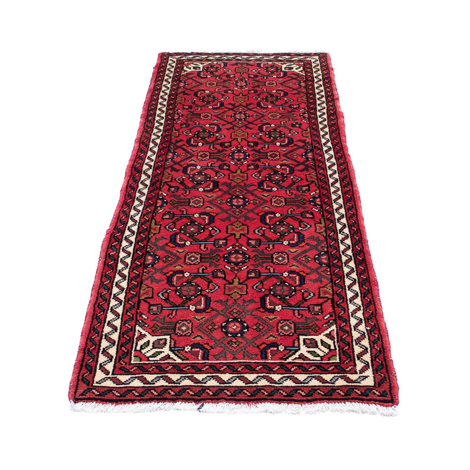 Tappeto corsia Tappeto Persero - Nomade - 185 x 70 cm - rosso scuro