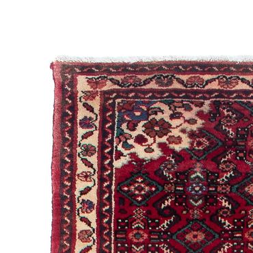 Tapis de couloir Tapis persan - Nomadic - 410 x 85 cm - rouge foncé