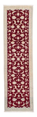 Alfombra de pasillo Alfombra persa - Nain - 295 x 82 cm - rojo oscuro