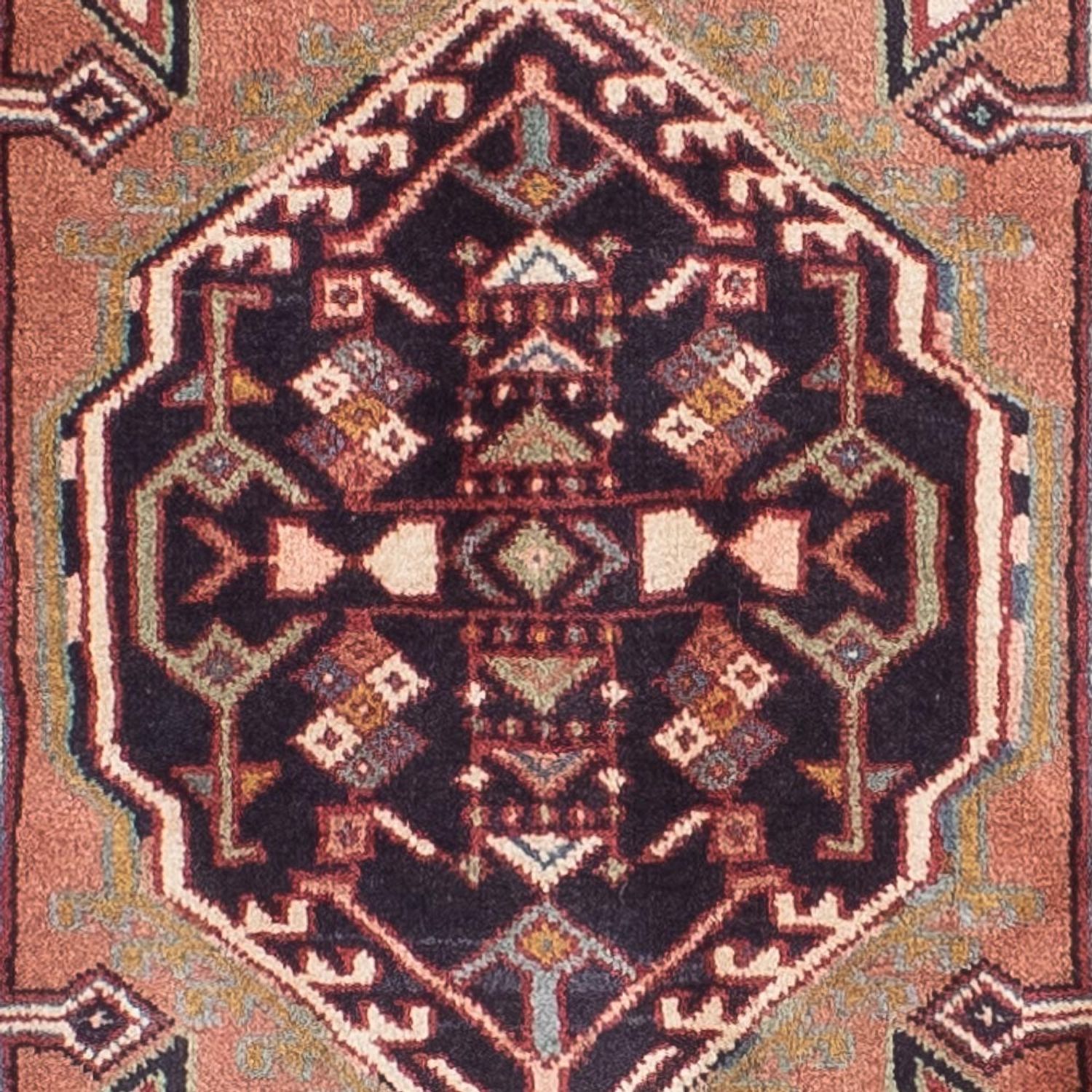 Tapis de couloir Tapis persan - Nomadic - 298 x 70 cm - marron clair