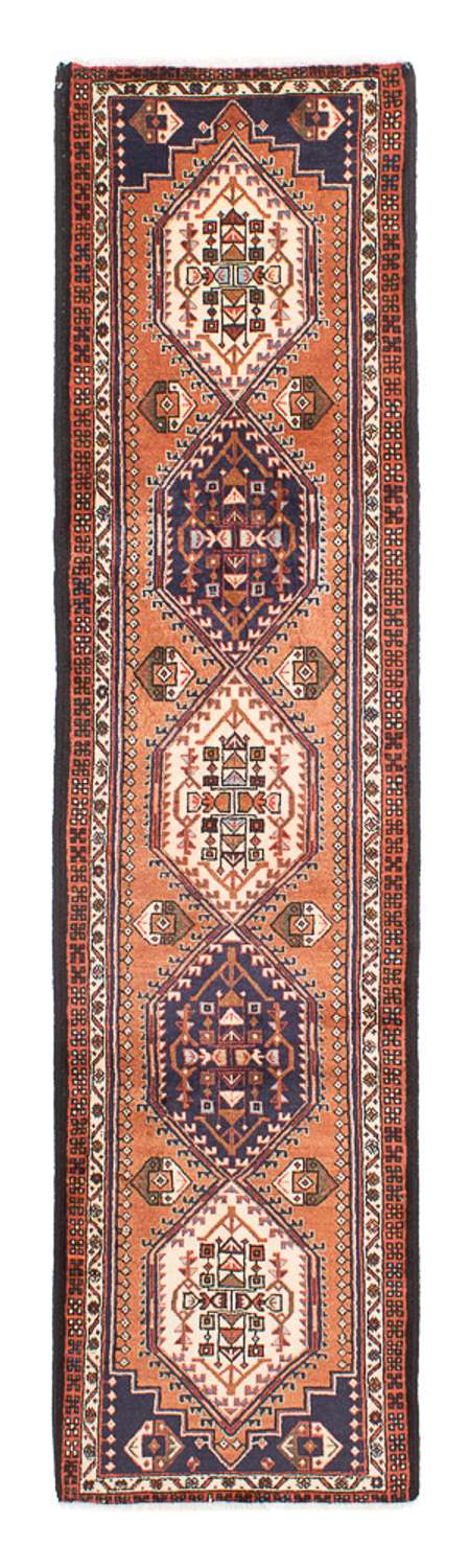 Løber Persisk tæppe - Nomadisk - 290 x 72 cm - flerfarvet