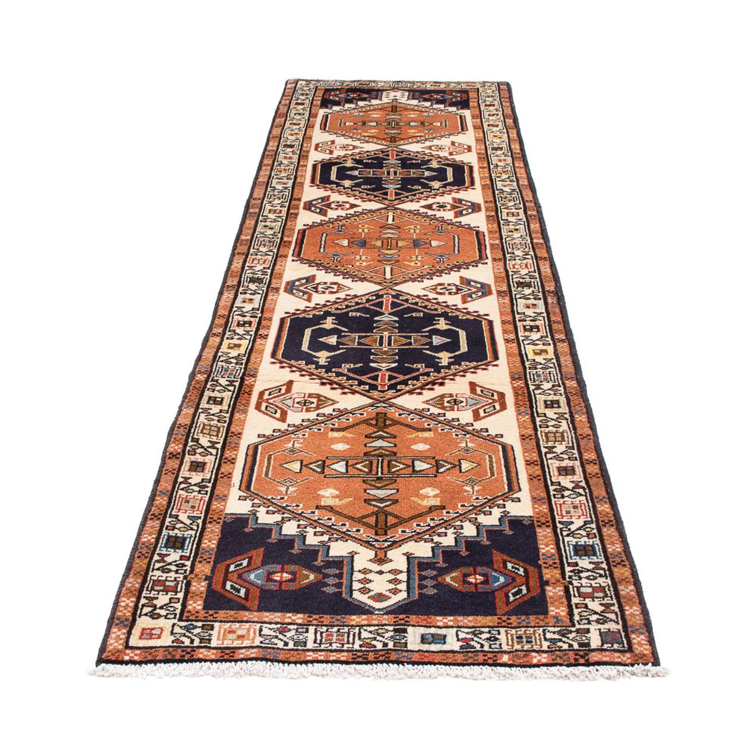 Biegacz Perski dywan - Nomadyczny - 297 x 83 cm - beżowy