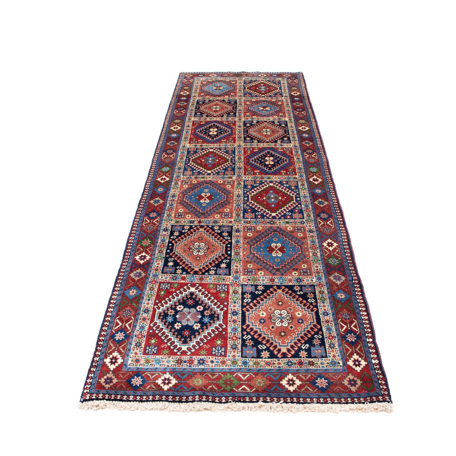 Tapis de couloir Tapis persan - Nomadic - 300 x 81 cm - multicolore