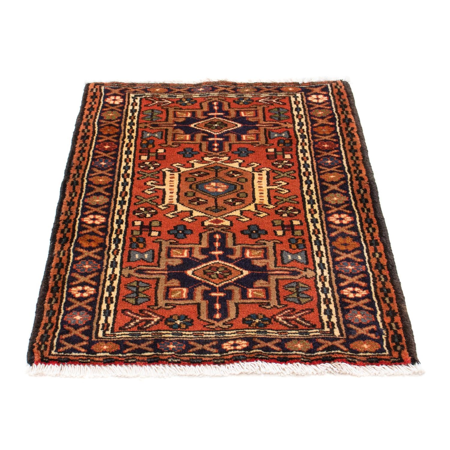 Perser Rug - Nomadic - 98 x 70 cm - rust