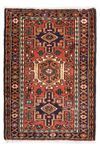 Tapis persan - Nomadic - 98 x 70 cm - rouille