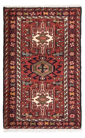 Alfombra persa - Nómada - 105 x 65 cm - rojo oscuro