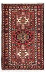 Tapis persan - Nomadic - 105 x 65 cm - rouge foncé