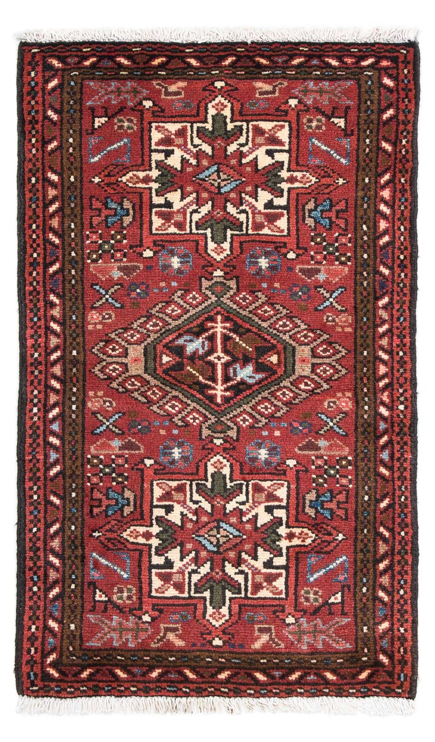 Tapete Persa - Nomadic - 106 x 64 cm - vermelho escuro