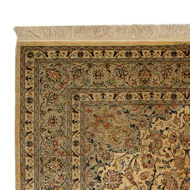 Perser Rug - Ghom - 204 x 129 cm - light brown