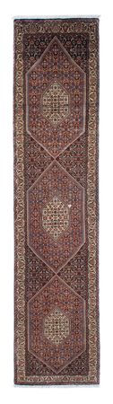 Tapis de couloir Tapis persan - Bidjar - 287 x 70 cm - multicolore