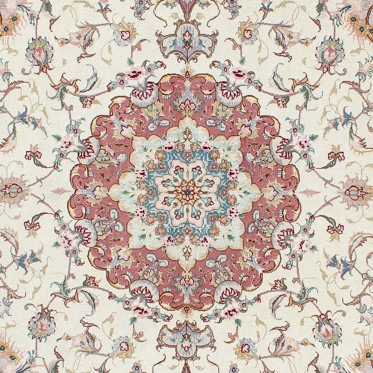 Persisk matta - Tabriz - Royal - 207 x 150 cm - beige