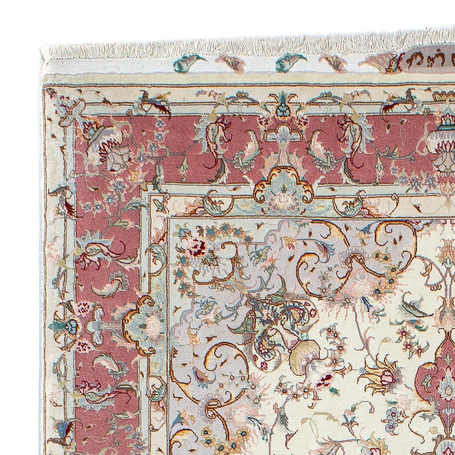 Tapete Persa - Tabriz - Royal - 207 x 150 cm - bege