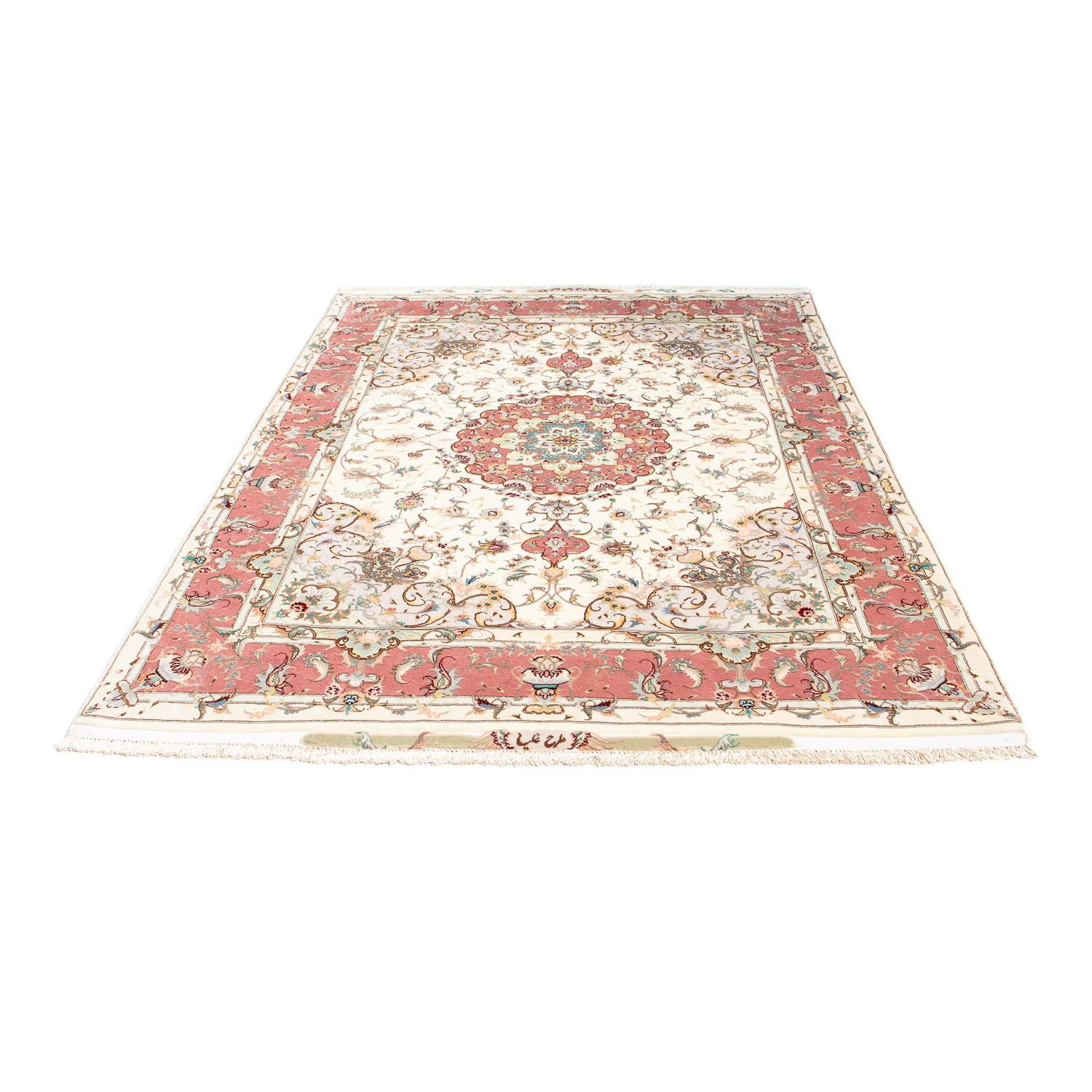 Tapete Persa - Tabriz - Royal - 207 x 150 cm - bege