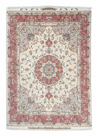 Persisk teppe - Tabriz - Royal - 207 x 150 cm - beige