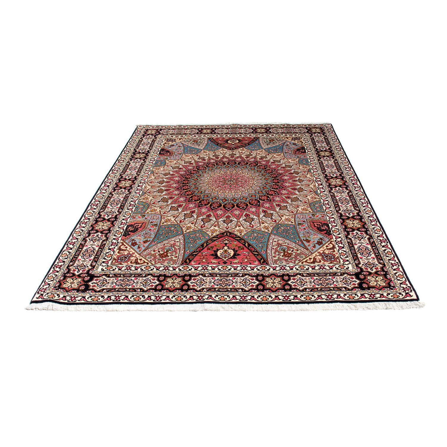 Alfombra Persa - Tabriz - Real - 217 x 158 cm - multicolor