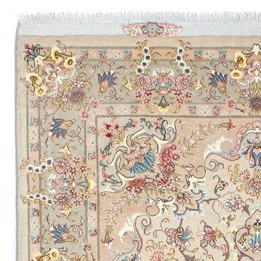 Perser Rug - Tabriz - Royal - 210 x 150 cm - beige