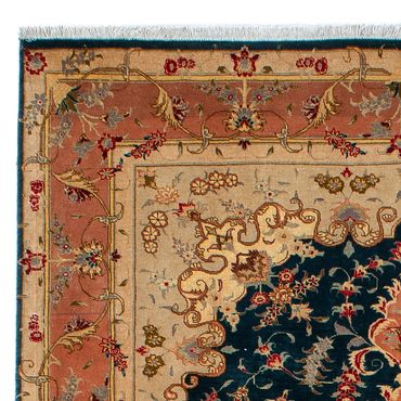 Tappeto Persero - Tabriz - Reale - 202 x 152 cm - blu scuro