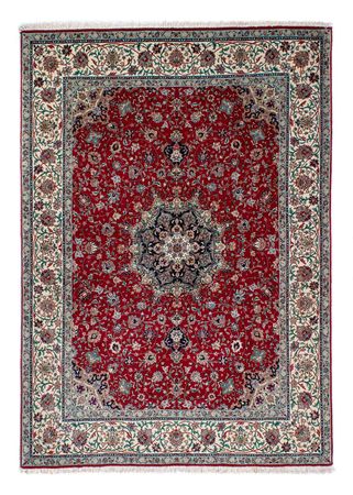 Perser Rug - Tabriz - 214 x 150 cm - dark red