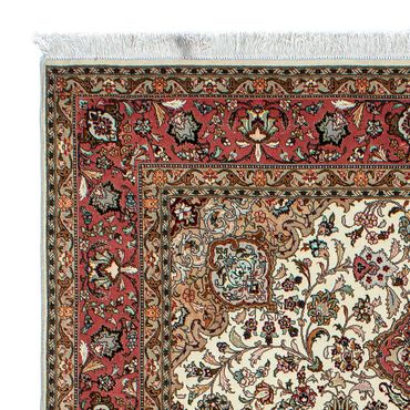 Perzisch tapijt - Tabriz - Royal - 204 x 154 cm - beige