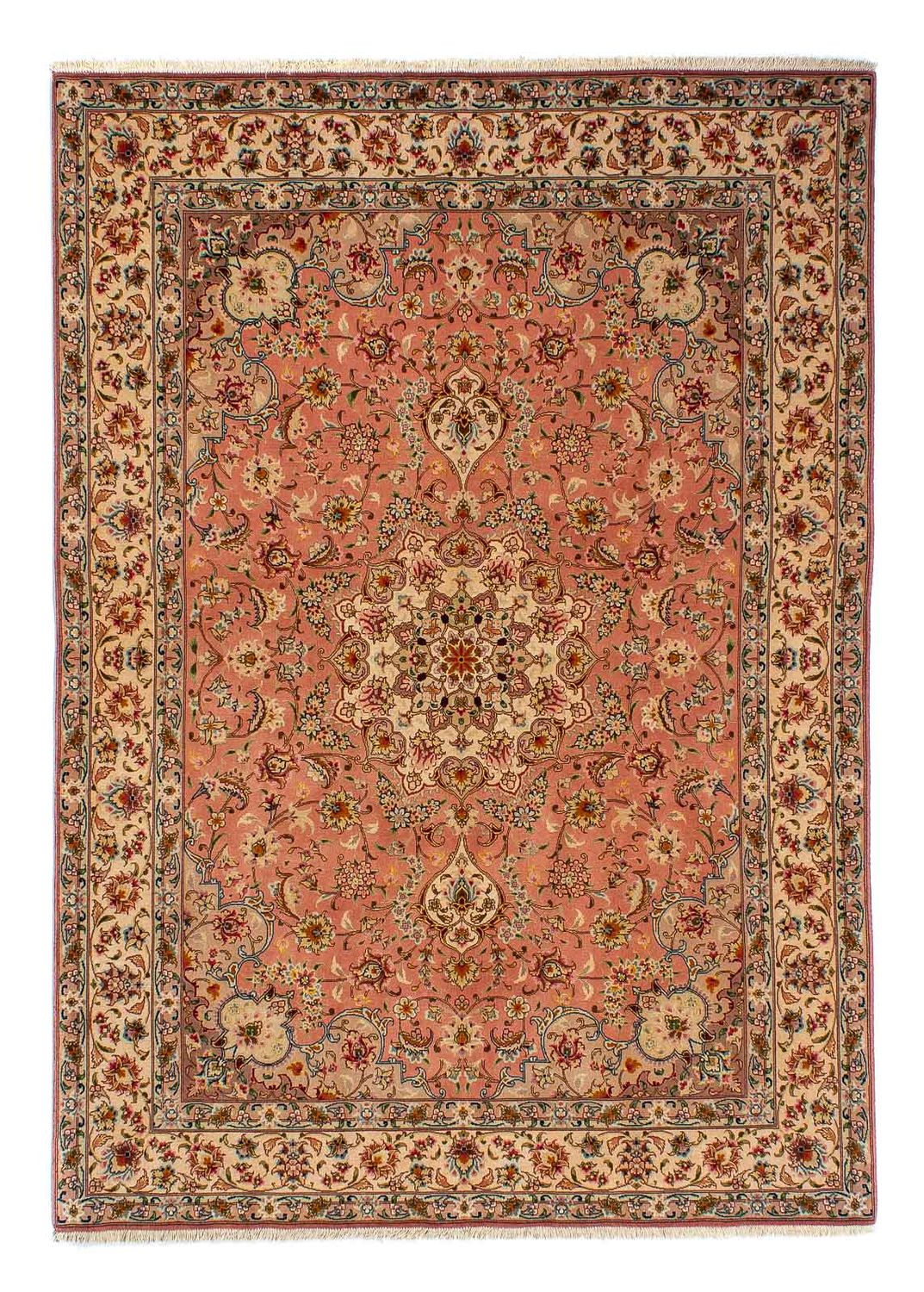 Persisk tæppe - Tabriz - Royal - 211 x 148 cm - rust