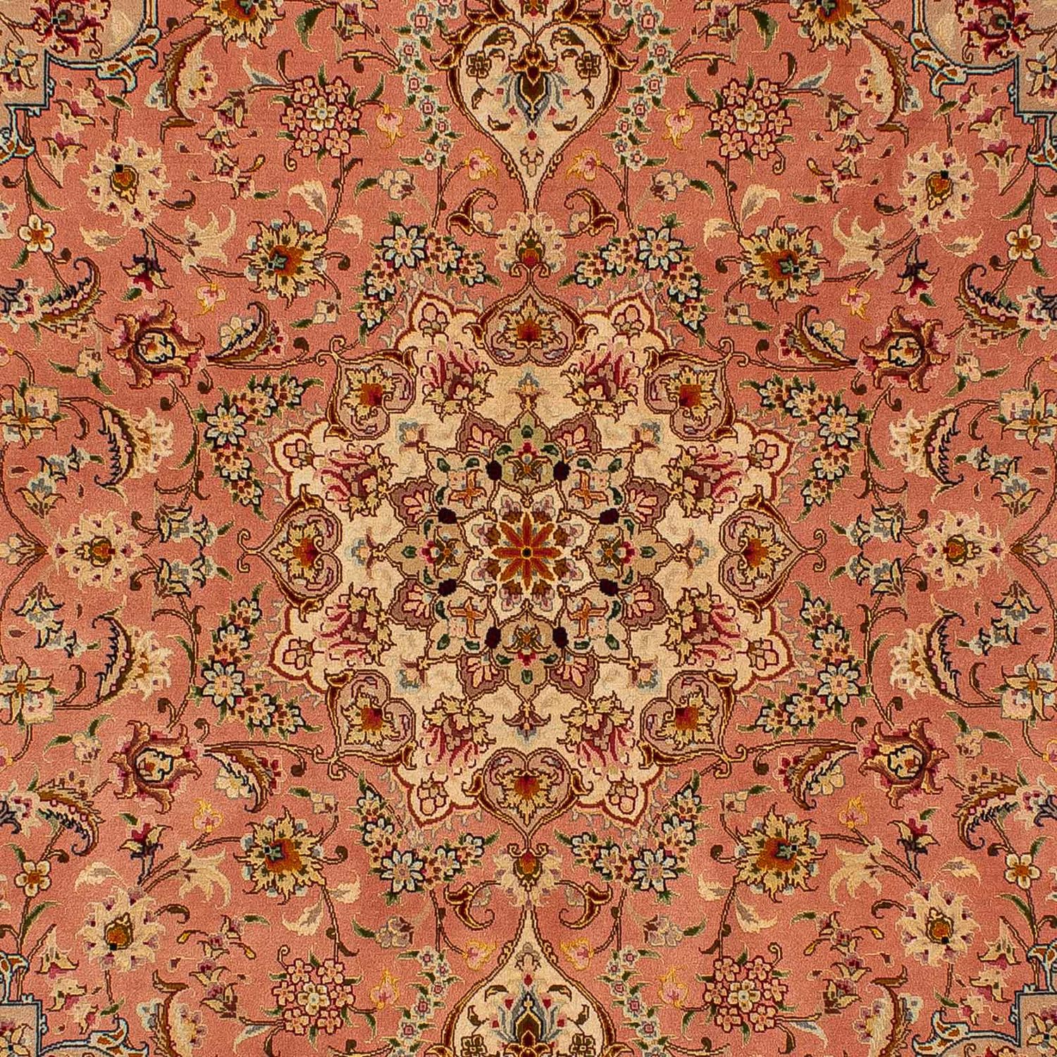 Tapis persan - Tabriz - Royal - 211 x 148 cm - rouille