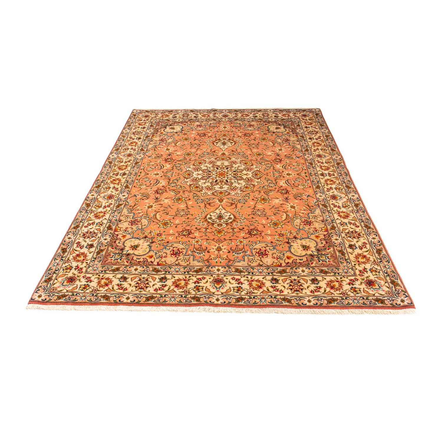 Tapete Persa - Tabriz - Royal - 211 x 148 cm - ferrugem