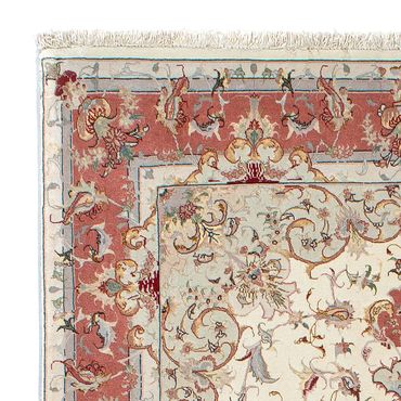 Persisk matta - Tabriz - Royal - 202 x 151 cm - beige