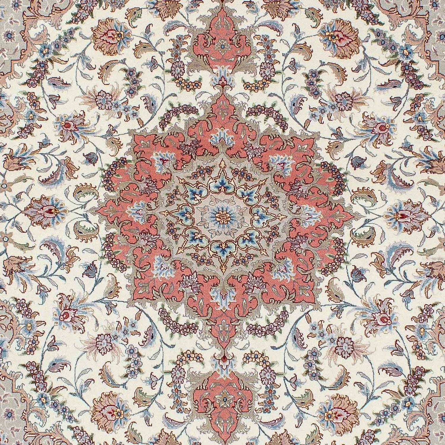 Persisk tæppe - Tabriz - 200 x 153 cm - beige