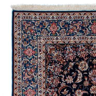 Tappeto Persero - Isfahan - Premio - 218 x 145 cm - blu scuro