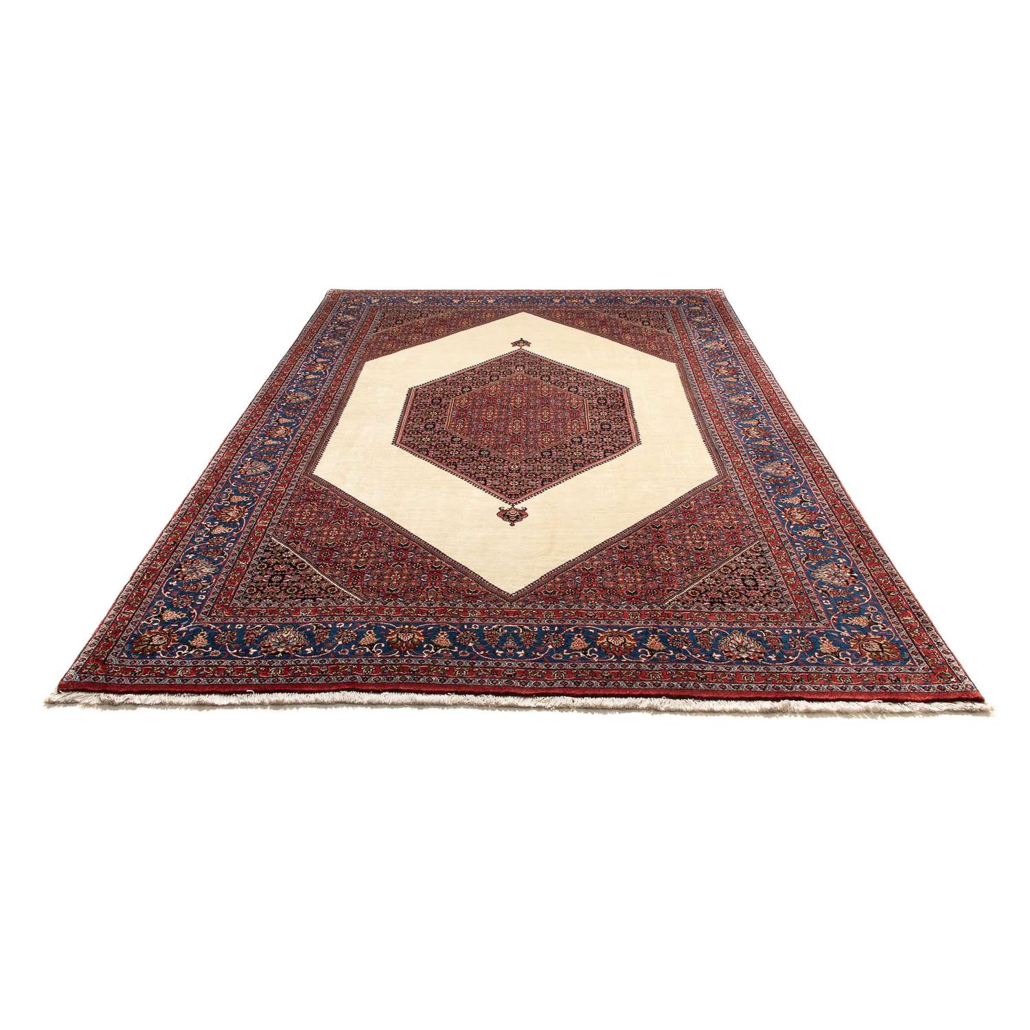 Perský koberec - Bijar - 300 x 200 cm - béžová